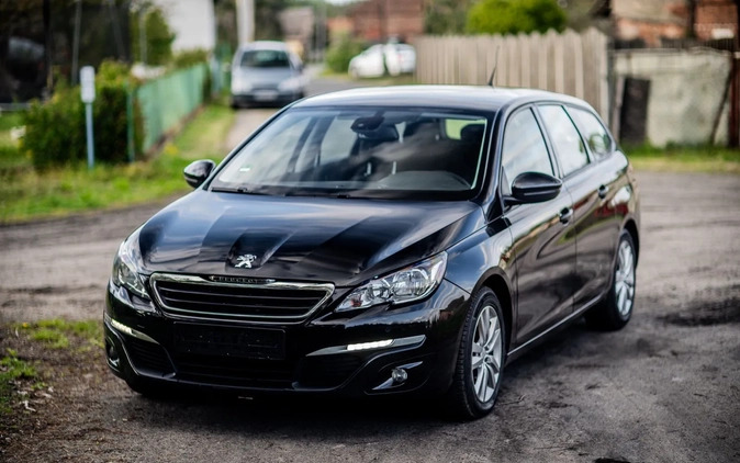 Peugeot 308 cena 27900 przebieg: 151284, rok produkcji 2014 z Czersk małe 704